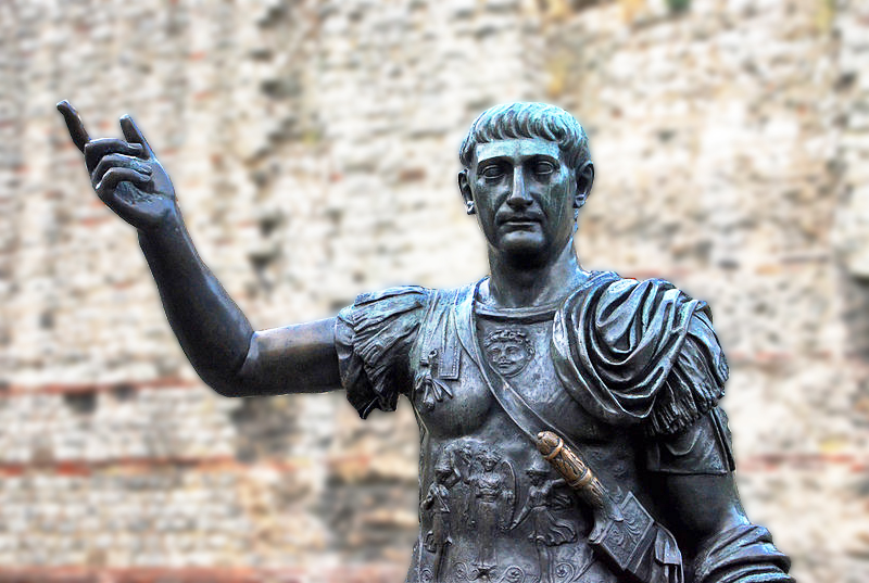 Emperor Trajan at Tower Hill 9548613224