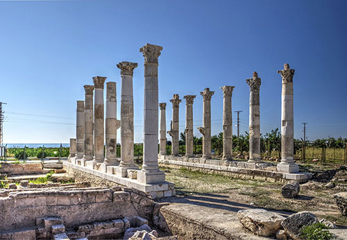 Pompeiopolis, porto romano in Turchia (Inglese)