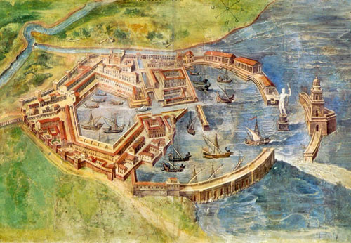 Portus, de keizerlijke haven van Rome