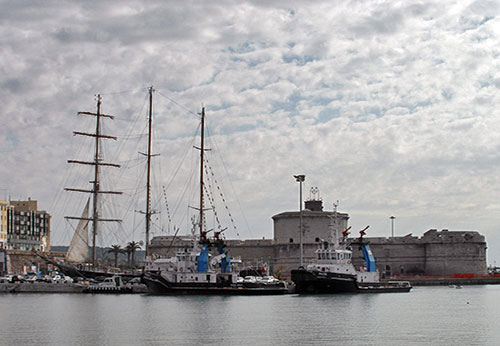 Civitavecchia, historische Anmerkungen (Englisch)