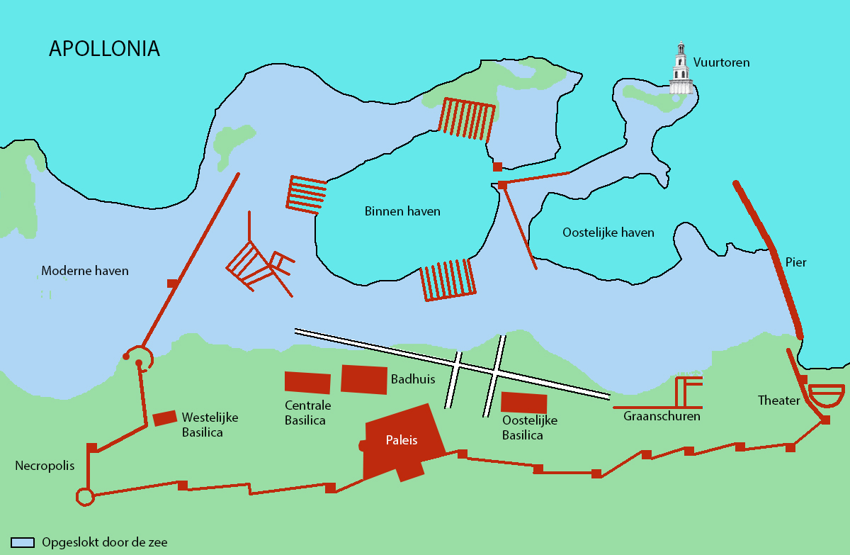 plattegrond Apollonia nederlands