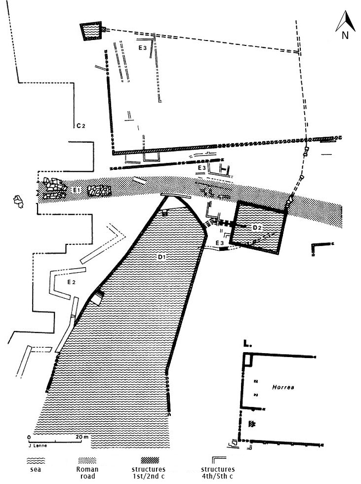 roman harbour buildings eng