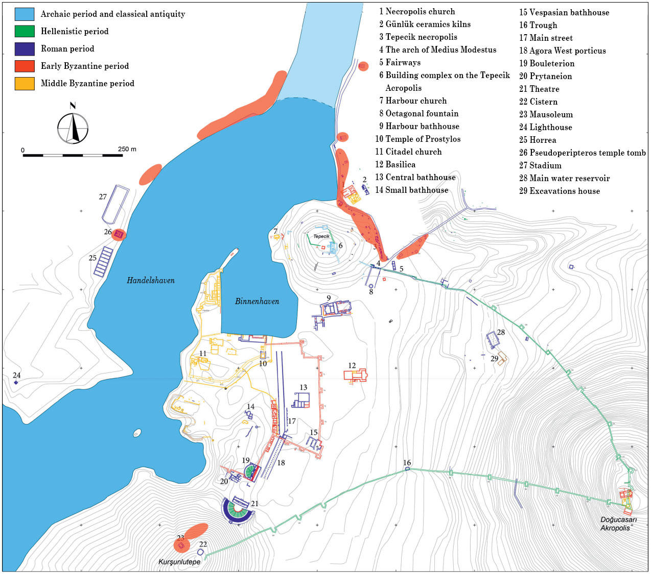 Plattegrond turks English