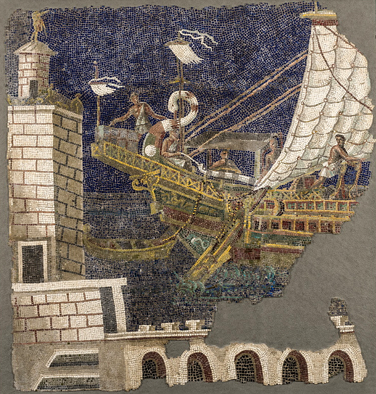 Stunning Roman-era Lod seafaring mosaic finally drops anchor in a home of  its own