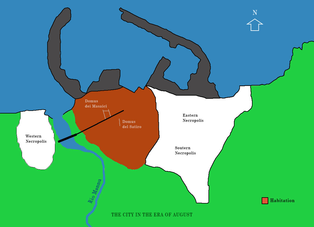 plattegrond necropolis Eng