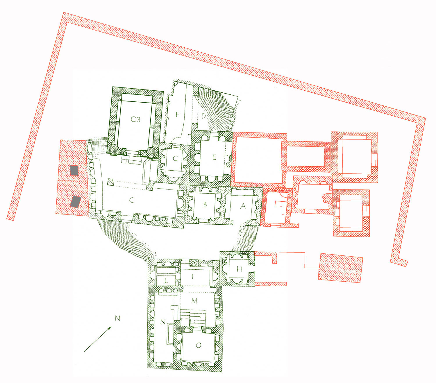 plan scavi 1925C3