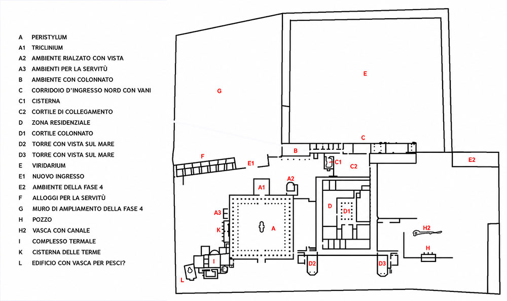 plattegrond villa