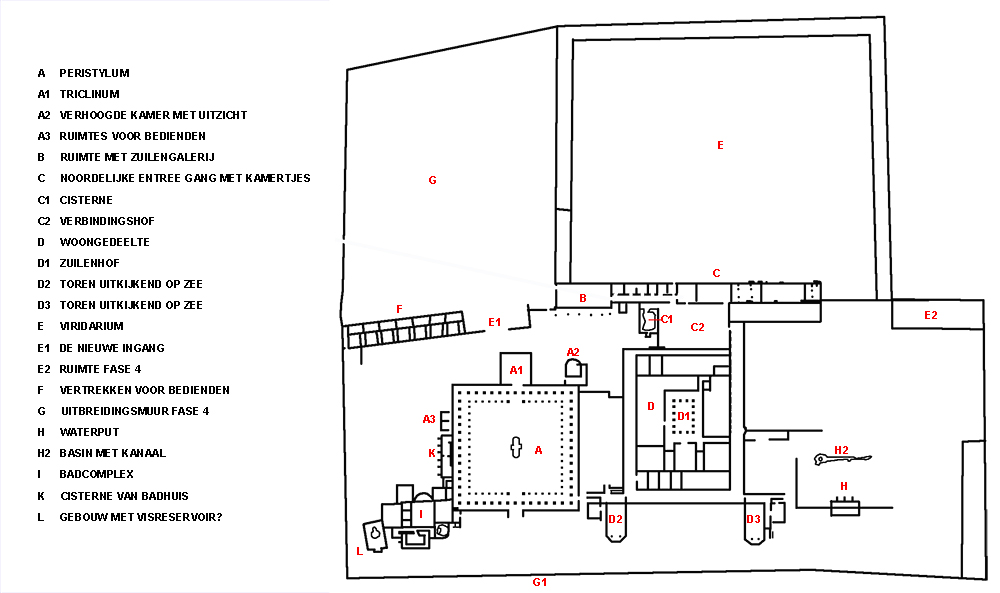 plattegrond villa